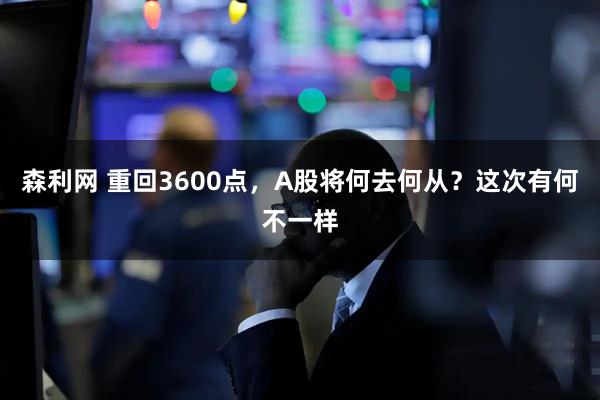 森利网 重回3600点，A股将何去何从？这次有何不一样